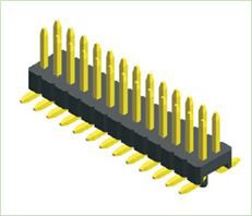 0.8 mm Κεφαλίδα καρφίτσας διπλής σειράς SMT Τύπος PHAM01