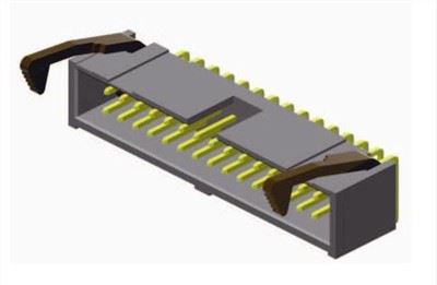 Ορθή γωνία κεφαλής εκτοξευτήρα 2,54 mm με μεταλλικό μάνδαλο
