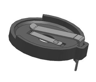 CR2450 Υποδοχές κυψελών για νομίσματα λιθίου DIP/THM